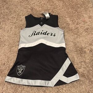 Raiders Kids One Piece - Black and Gray